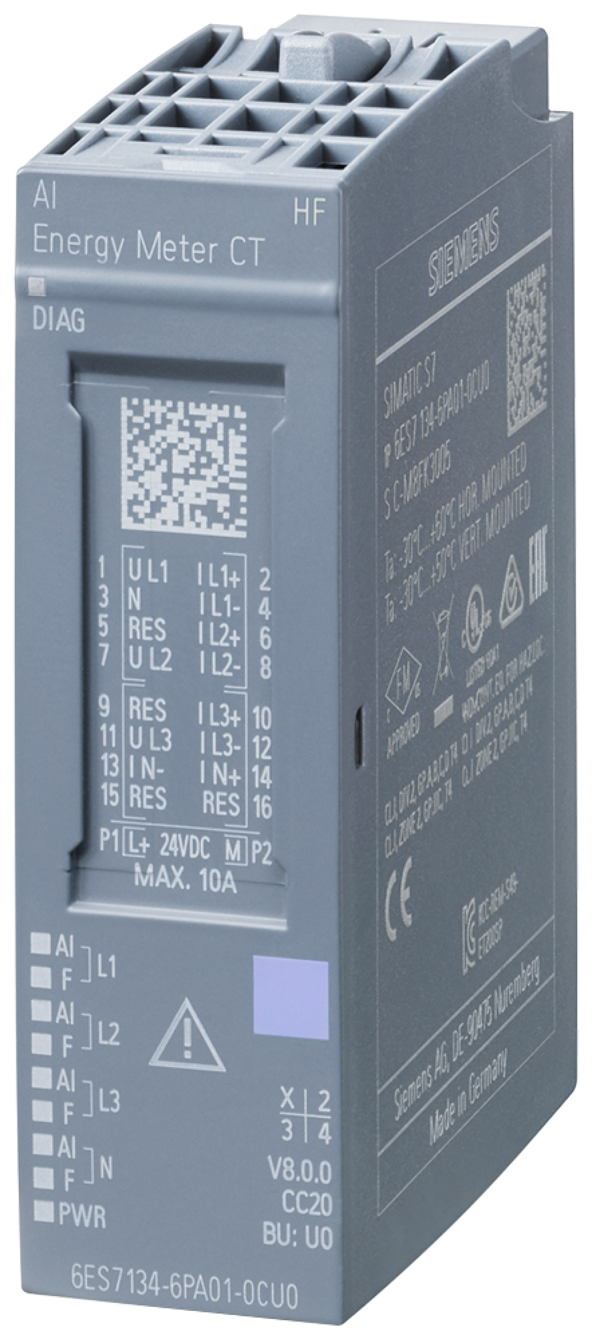 SIMATIC ET 200SP AI Energy Meter CT HF