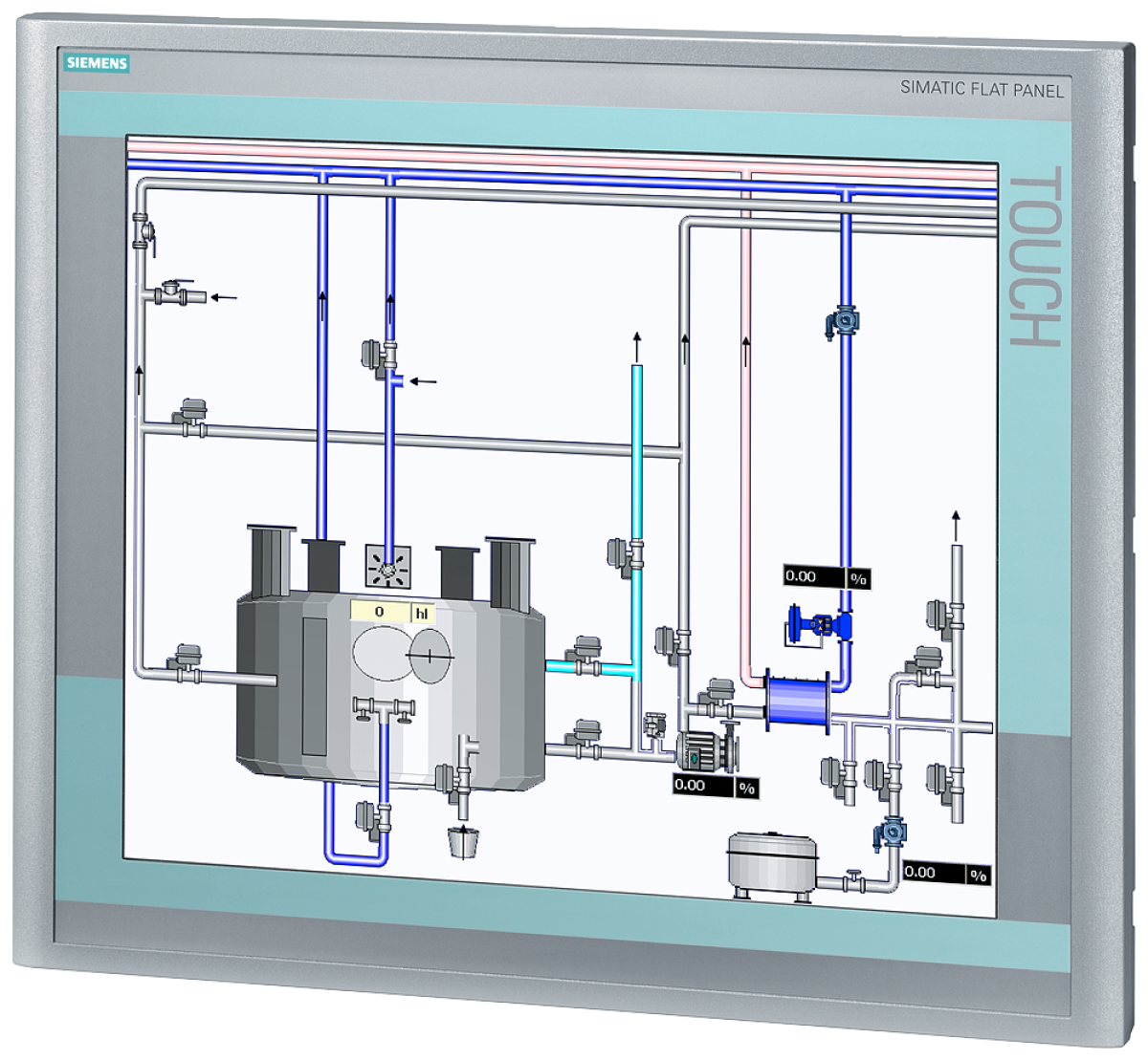 SIMATIC IPC Flat Panel PRO 19" touch, extended, 24 V DC, 230 V AC