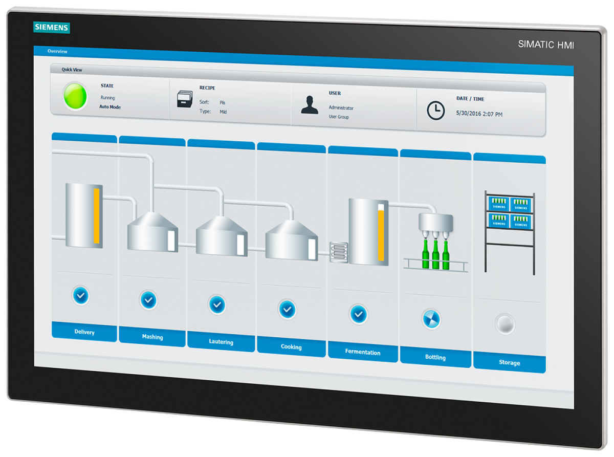 SIMATIC IPC IFP2200 22" multi-touch, extended