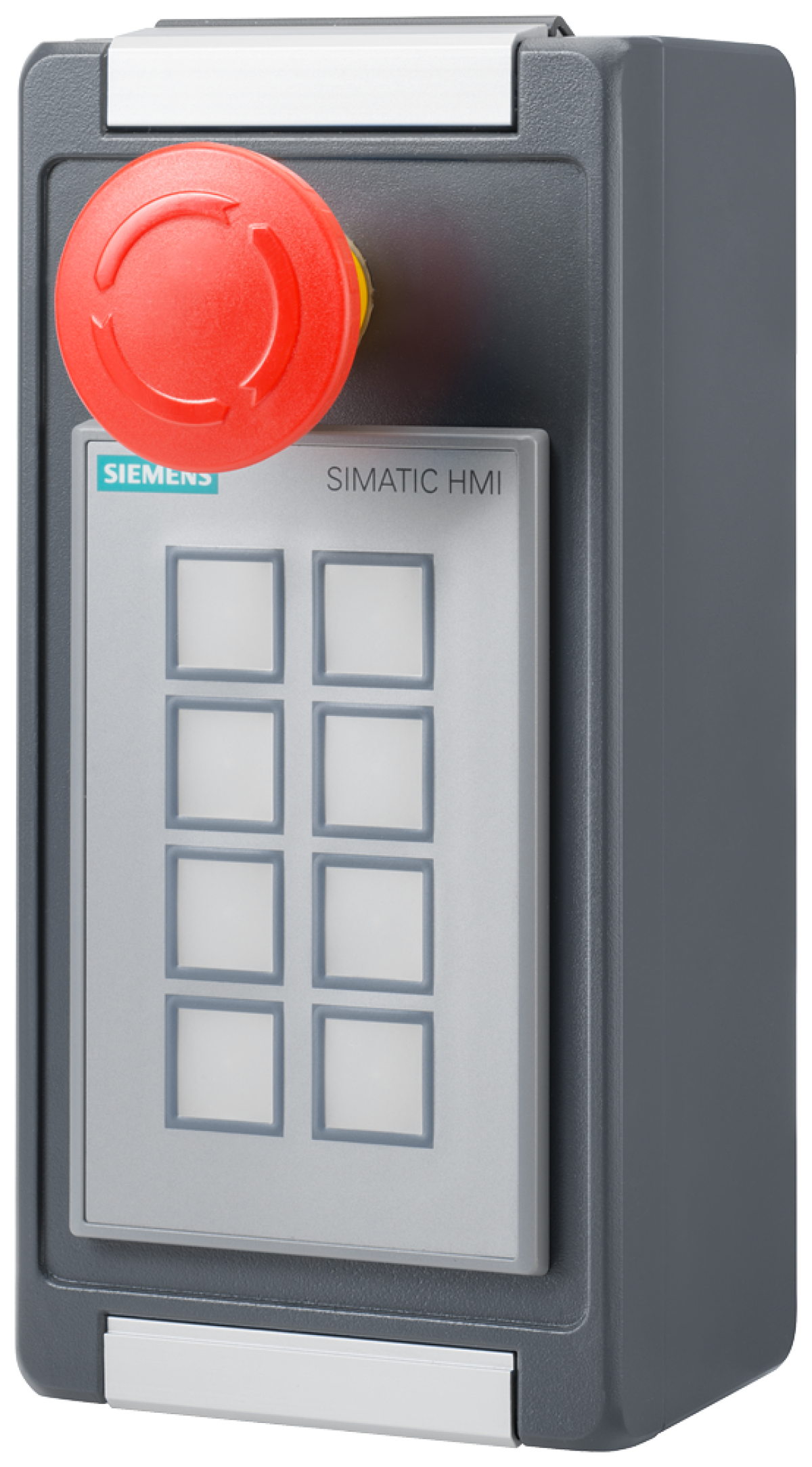 SIMATIC HMI Fixing element IP65, with 2x 22.5 mm drill holes, suitable for KP...