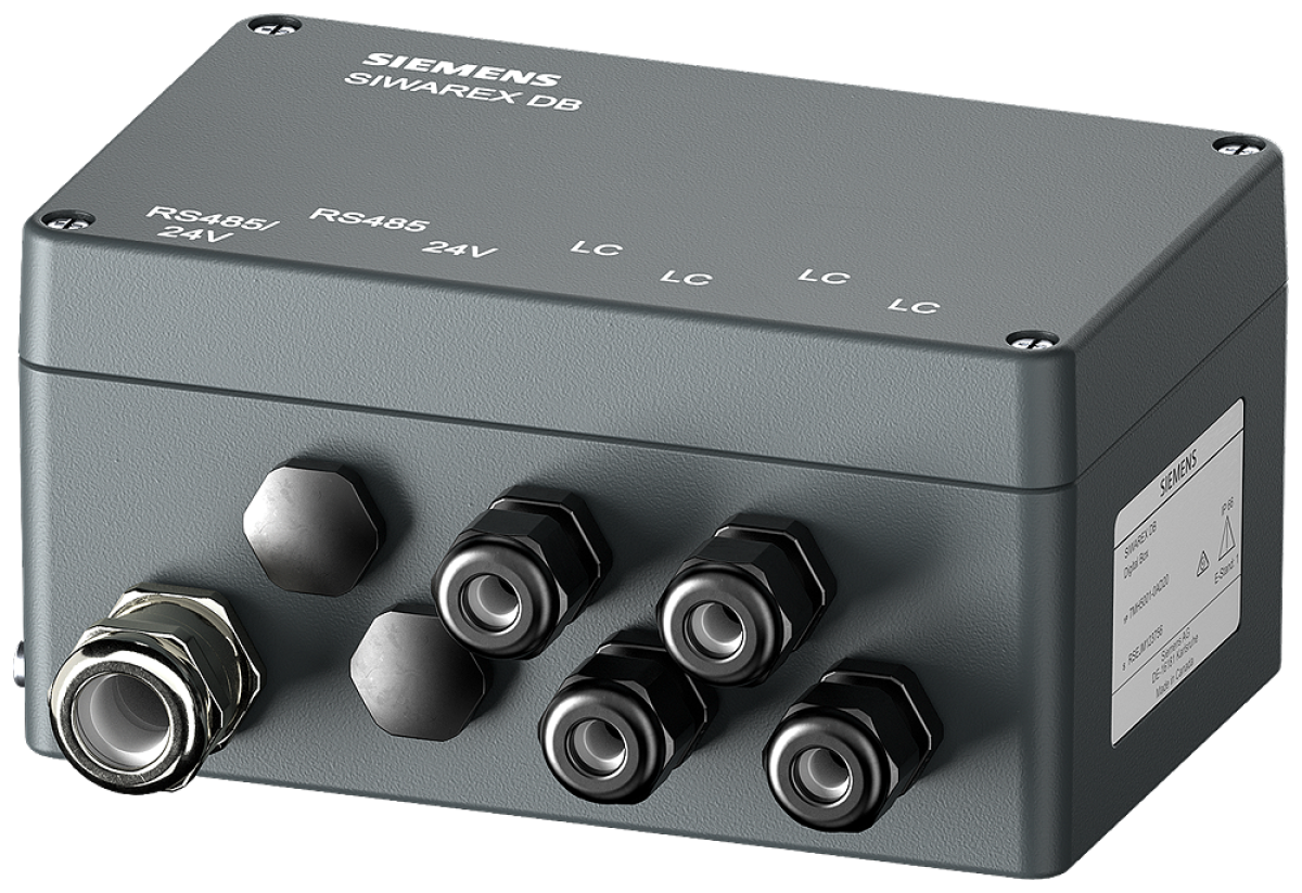 SIWAREX DB digital junction box for enhanced diagnostics, 4 channels die-cast...