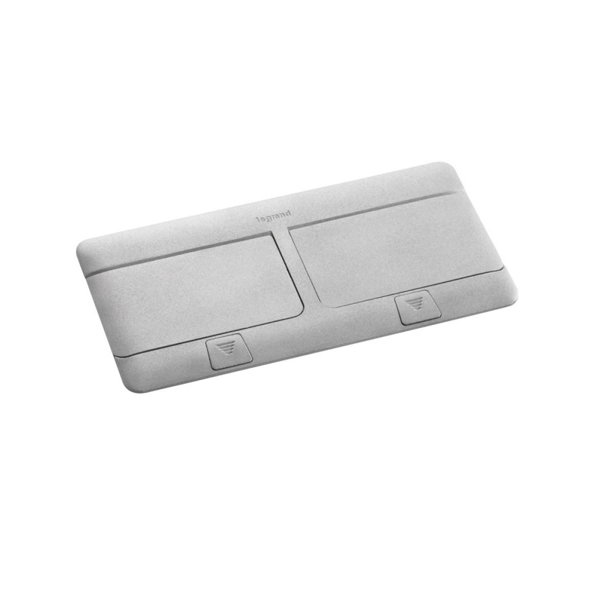 Caixa Pop-up para chão vazia para equipar - 2 x 4 módulos - Alumínio