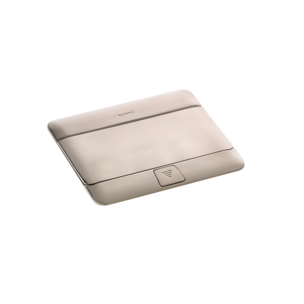 Caixa Pop-up para chão vazia para equipar - 4 módulos - Inox