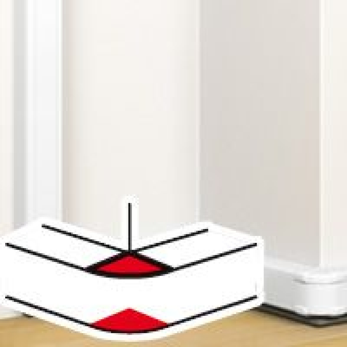 DLP - Ângulo exterior variável - 80 a 100 - branco - para calha 80 x 50