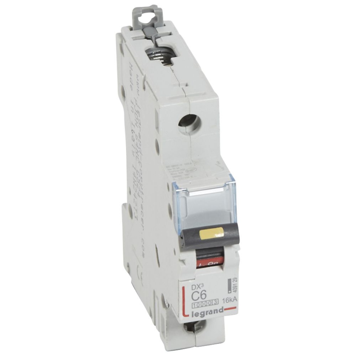 Disjuntores DX3 - 10000A16kA - 1P - 230400 V - 6A - curva C - 1 módulo