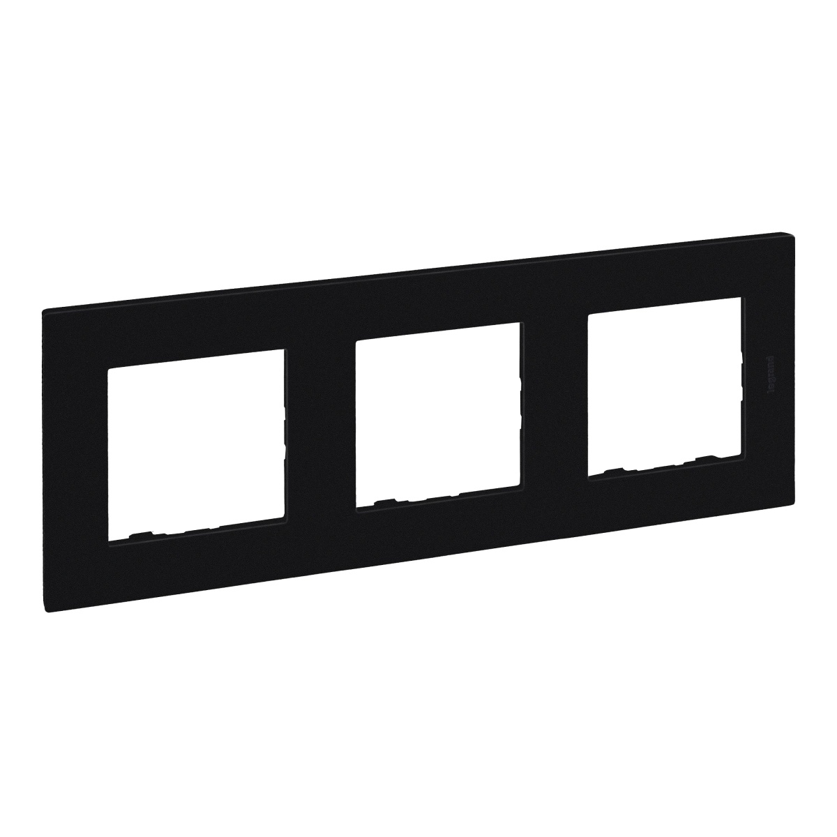 Niloé Step - Quadro Triplo horizontalvertical - Preto mate