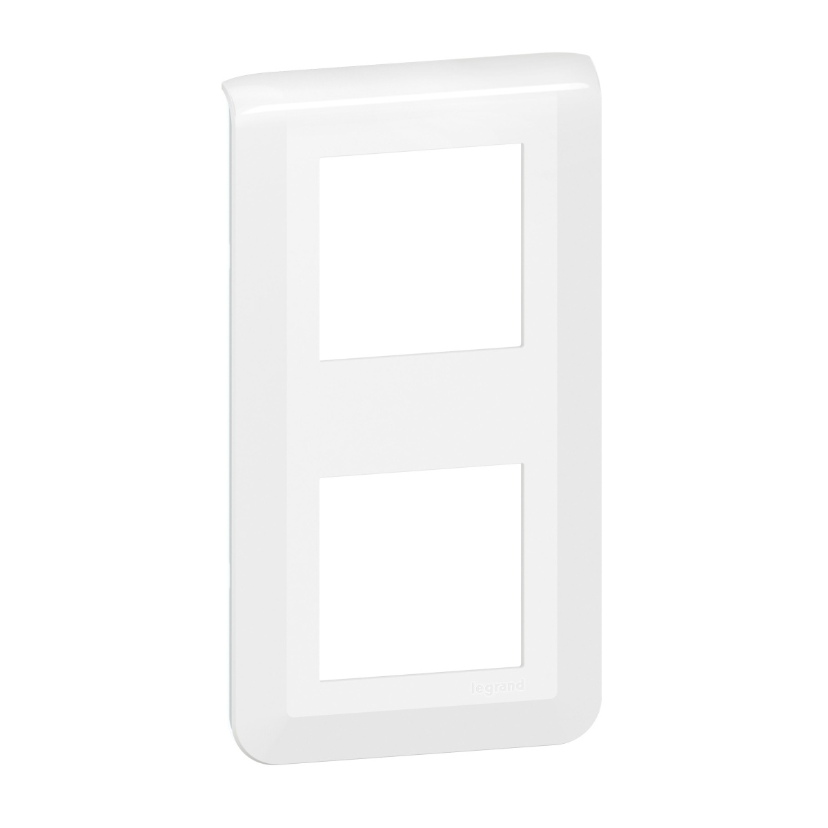 Mosaic - Quadro duplo - 2 x 2 módulos vertical - branco