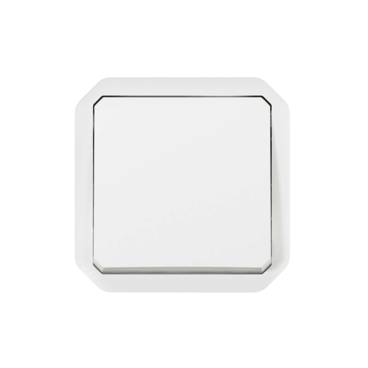 Plexo IP 55 componível - Comutador de escada, Branco