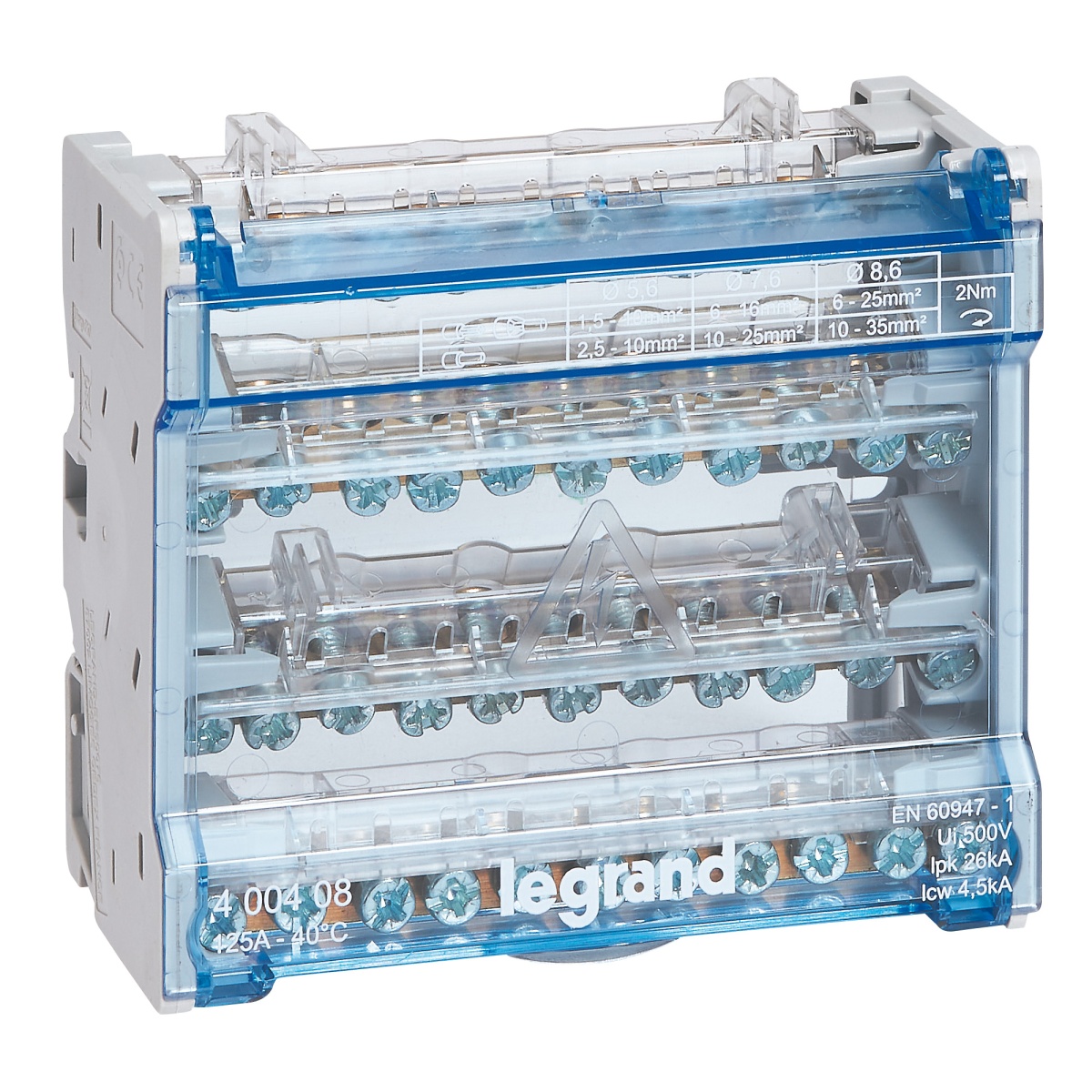 Repartidor modular 4P 125A 6M