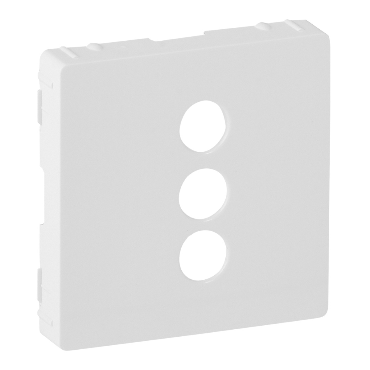 Valena Life - Centro para Tomada 3 x RCA - Branco