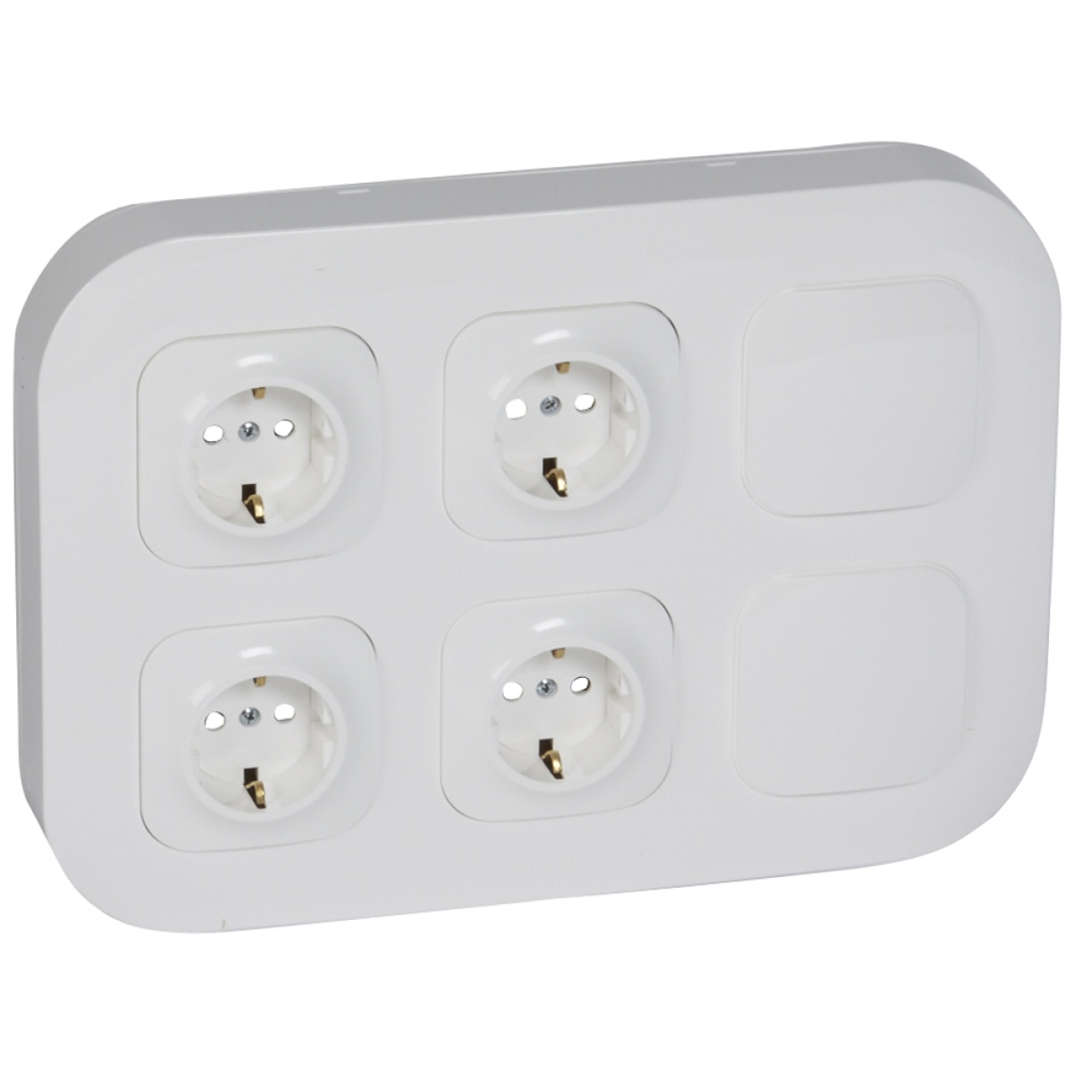 Forix saliente IP 21 - Workstation pré-equipada 4  2 - Branco