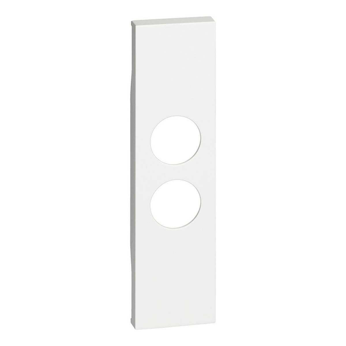 Living Now - Centro para tomadas TVSAT - 1 módulo - Branco
