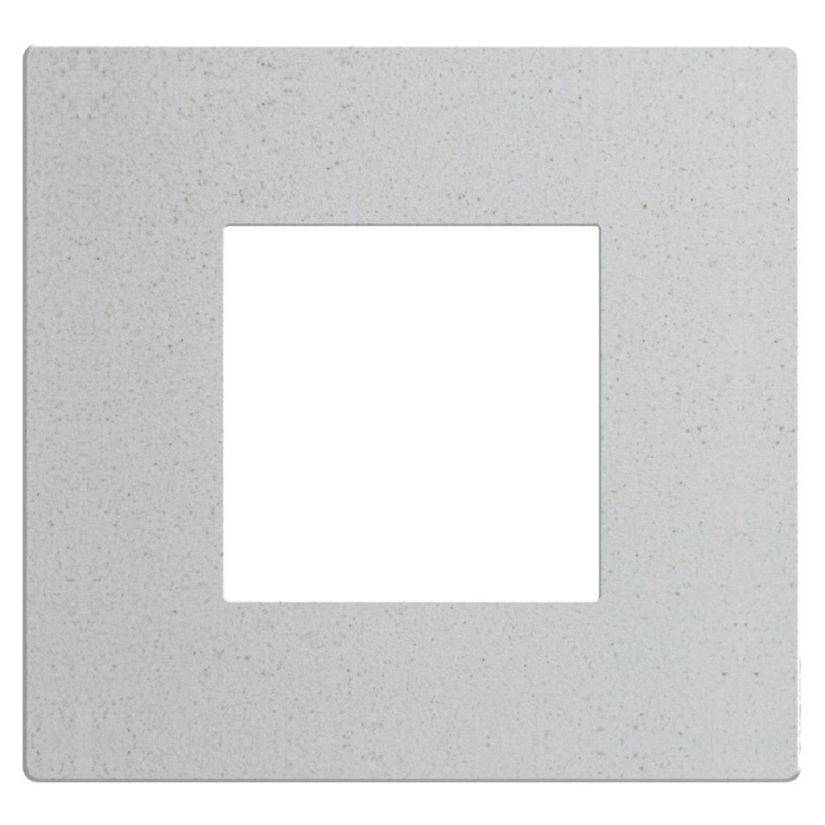 Light Now - Quadro de acabamento - 2 módulos - White Mica