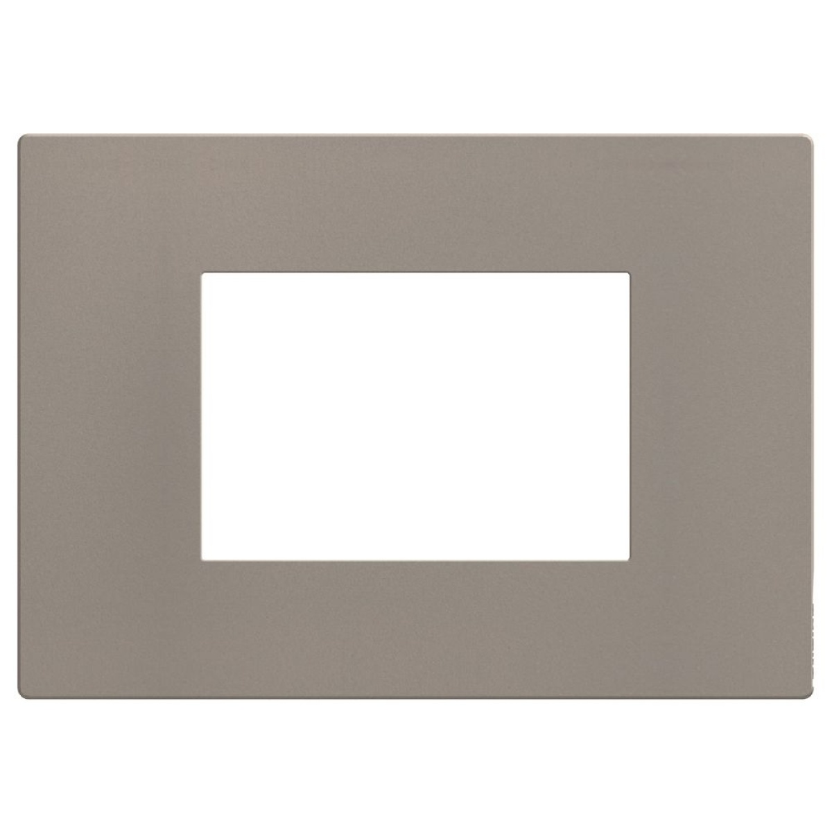 Light Now - Quadro de acabamento - 3 módulos  - Stone