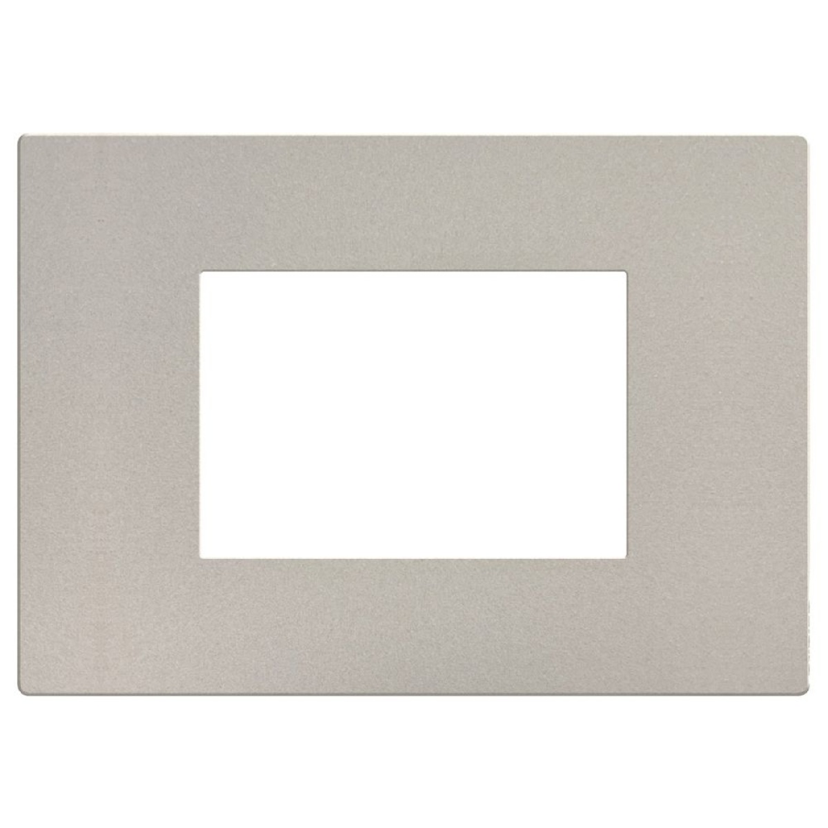 Light Now - Quadro de acabamento - 3 módulos  - Sand Stone