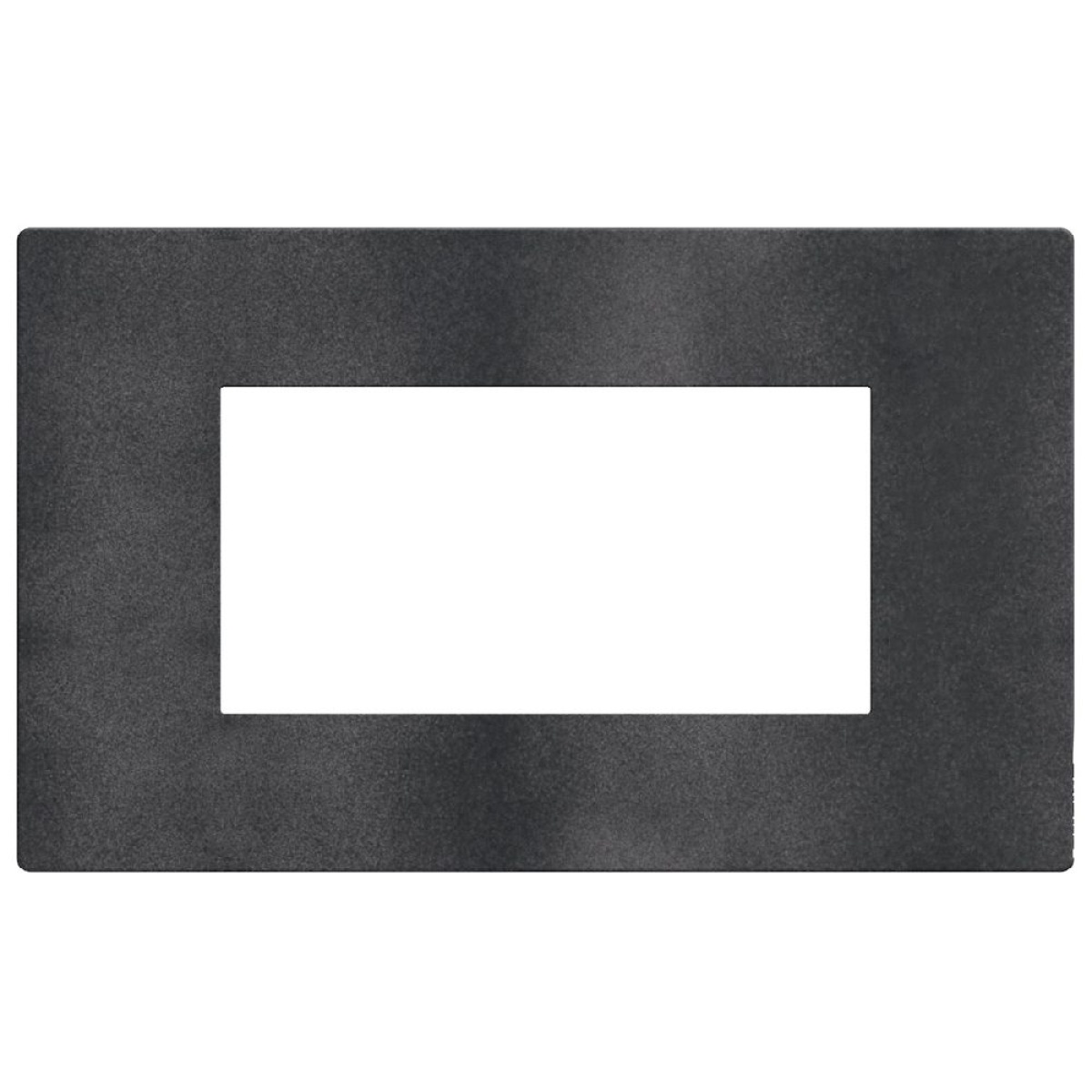 Light Now - Quadro de acabamento - 4 módulos  - Dark Grey