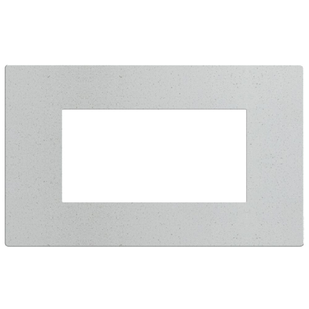 Light Now - Quadro de acabamento - 4 módulos  - White Mica