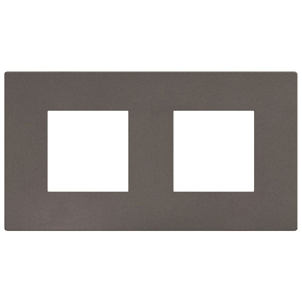 Light Now - Quadro de acabamento - duplo - Moka Stone