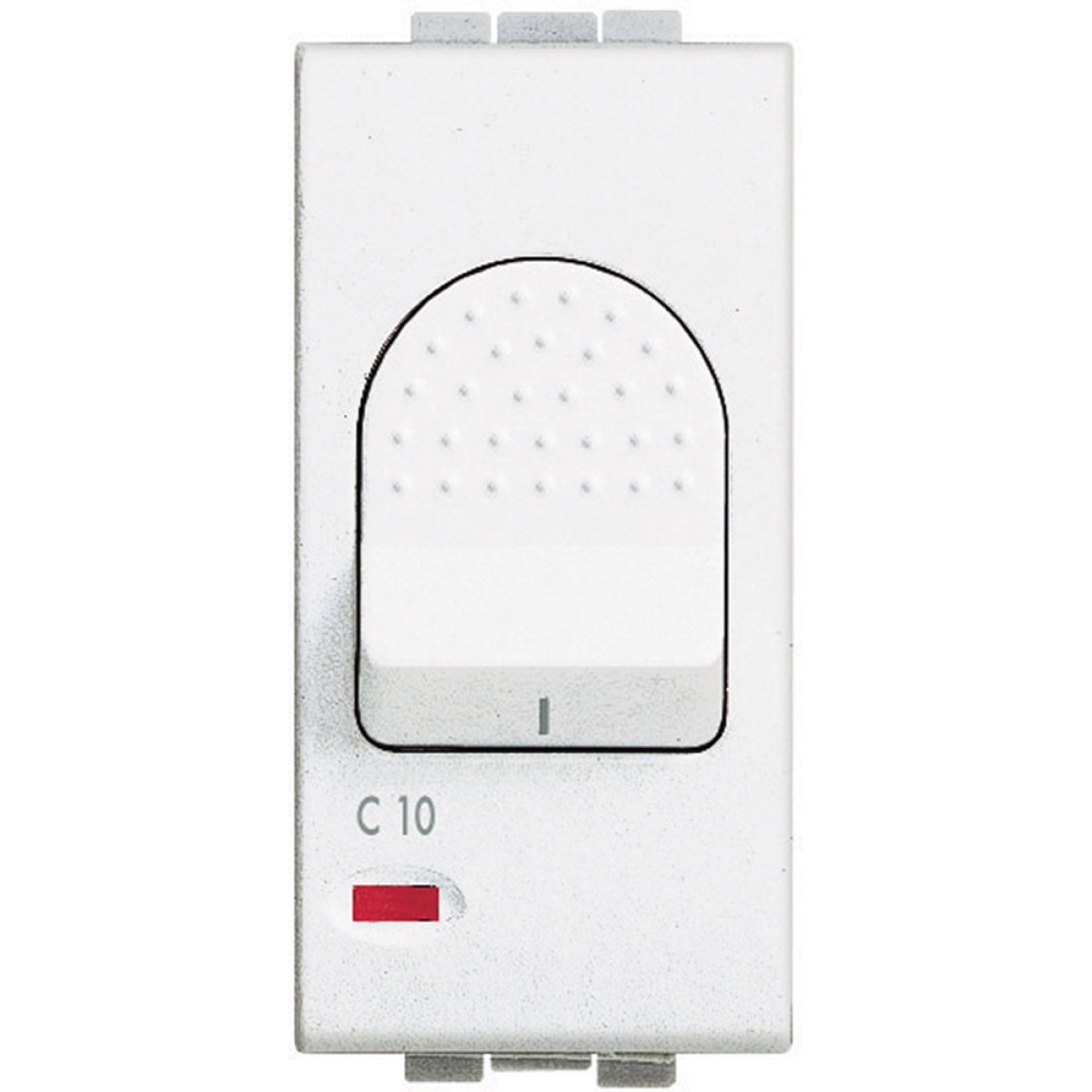 Livinglight - Interruptor automático magneto térmico 10 A - Branco, 1 módulo