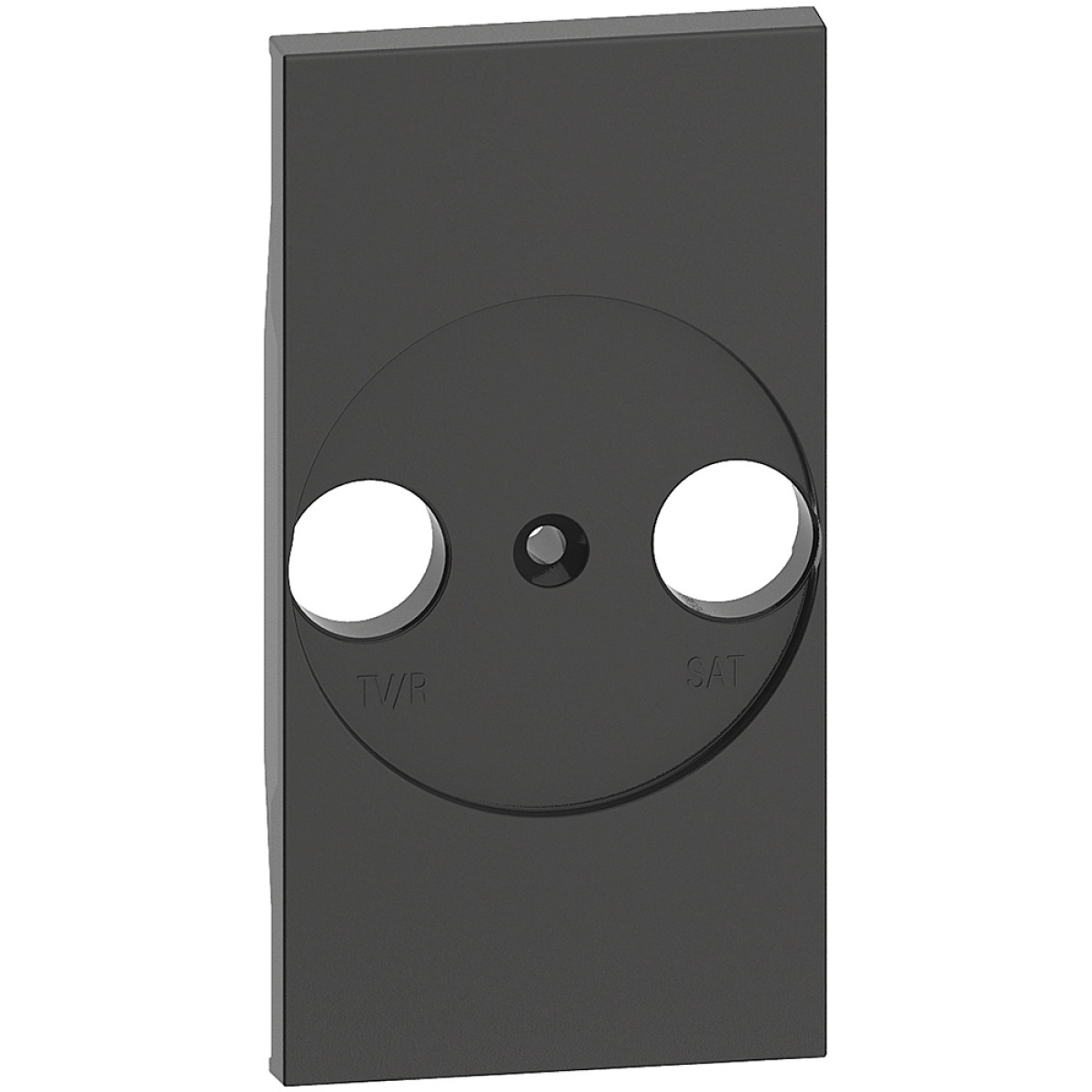 Living Now - Centro universal TVSAT - 2 módulos - Preto