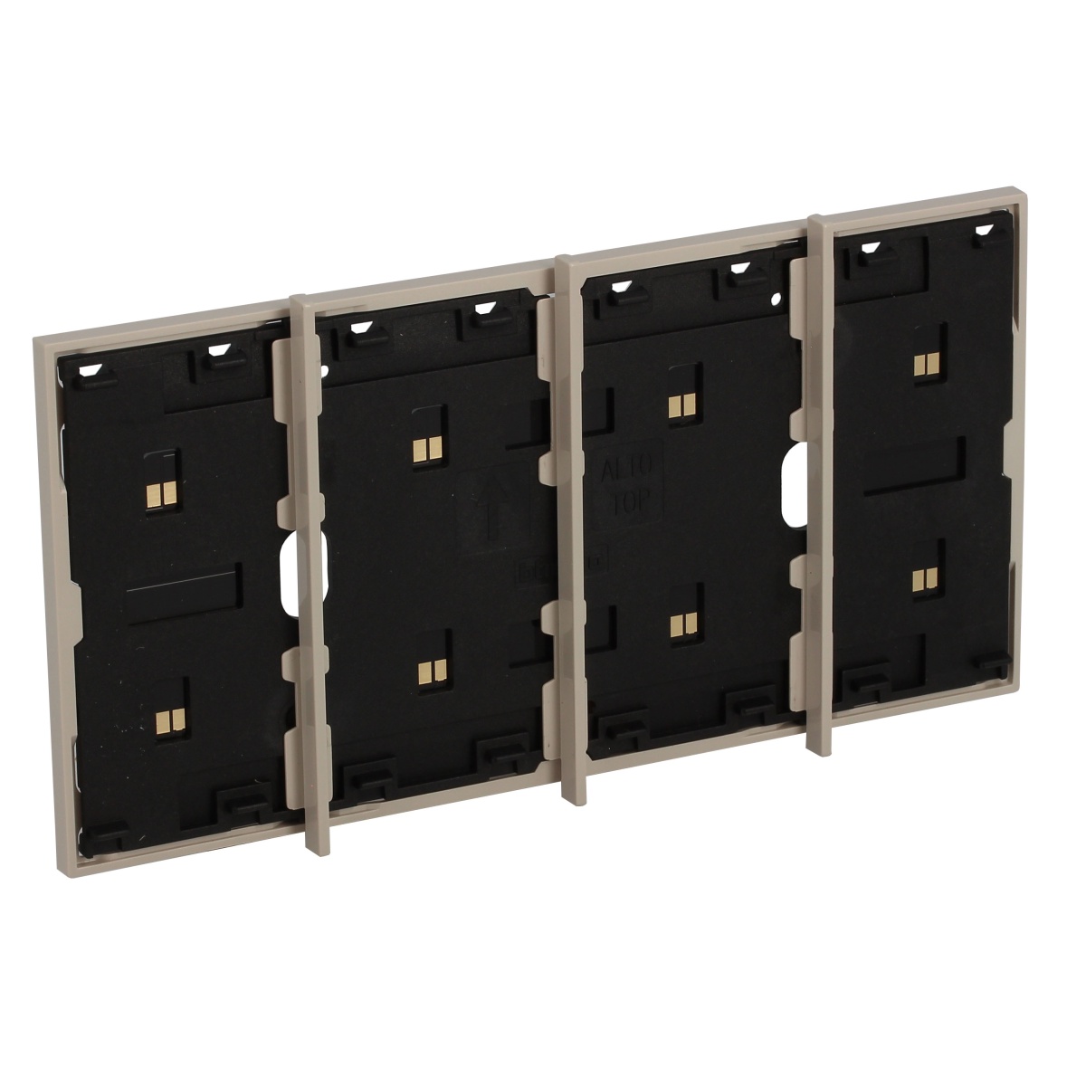 Living Now My Home Up - Módulo eletrificado p 4 comandos - 3 módulos - Areia