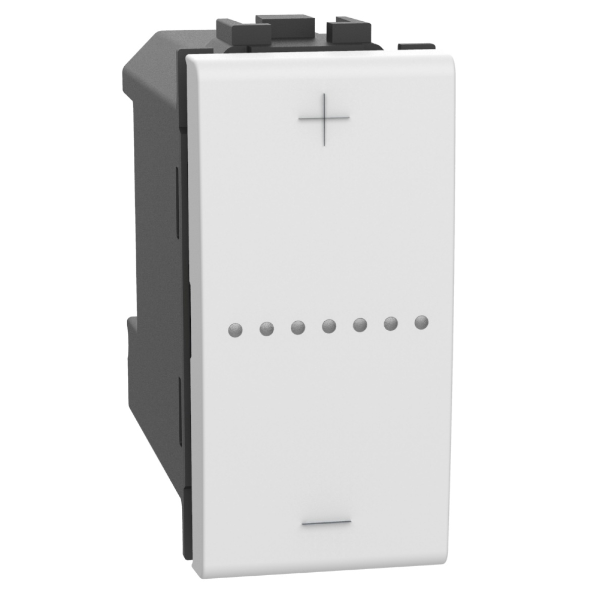 Livinglight - Variador de iluminação universal - 3 fios - 1 módulo - Branco