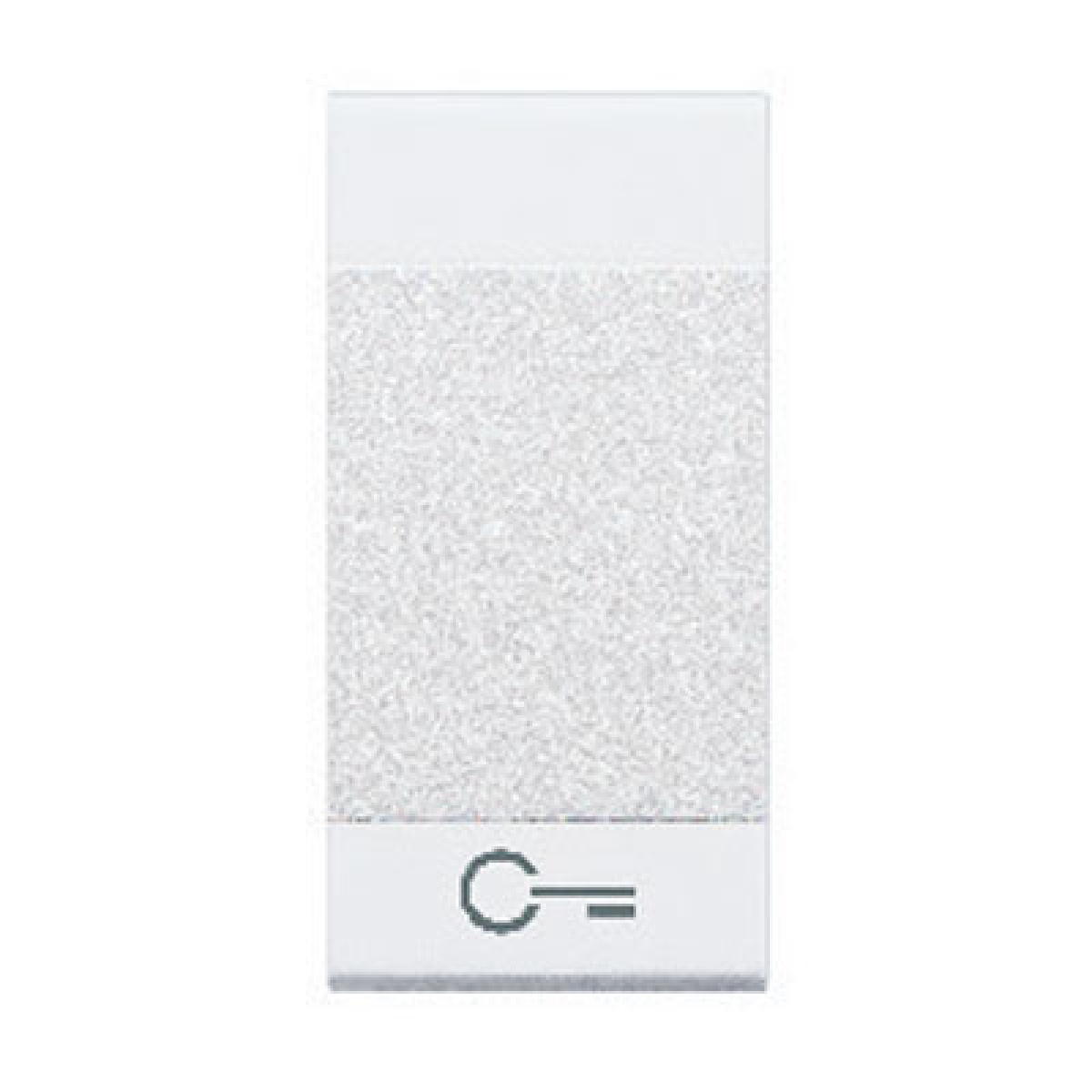 Livinglight - Tecla basculante Chave - Branco, 1 módulo