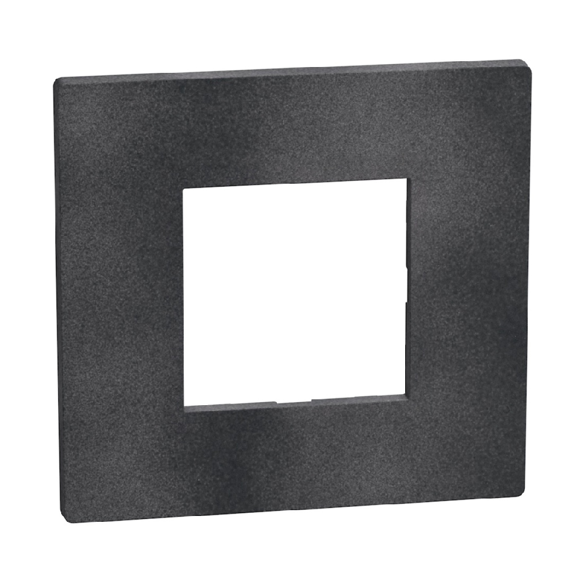 Light Now - Quadro de acabamento - 2 módulos - Dark Grey