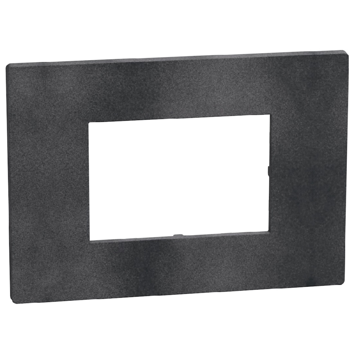 Light Now - Quadro de acabamento - 3 módulos  - Dark Grey