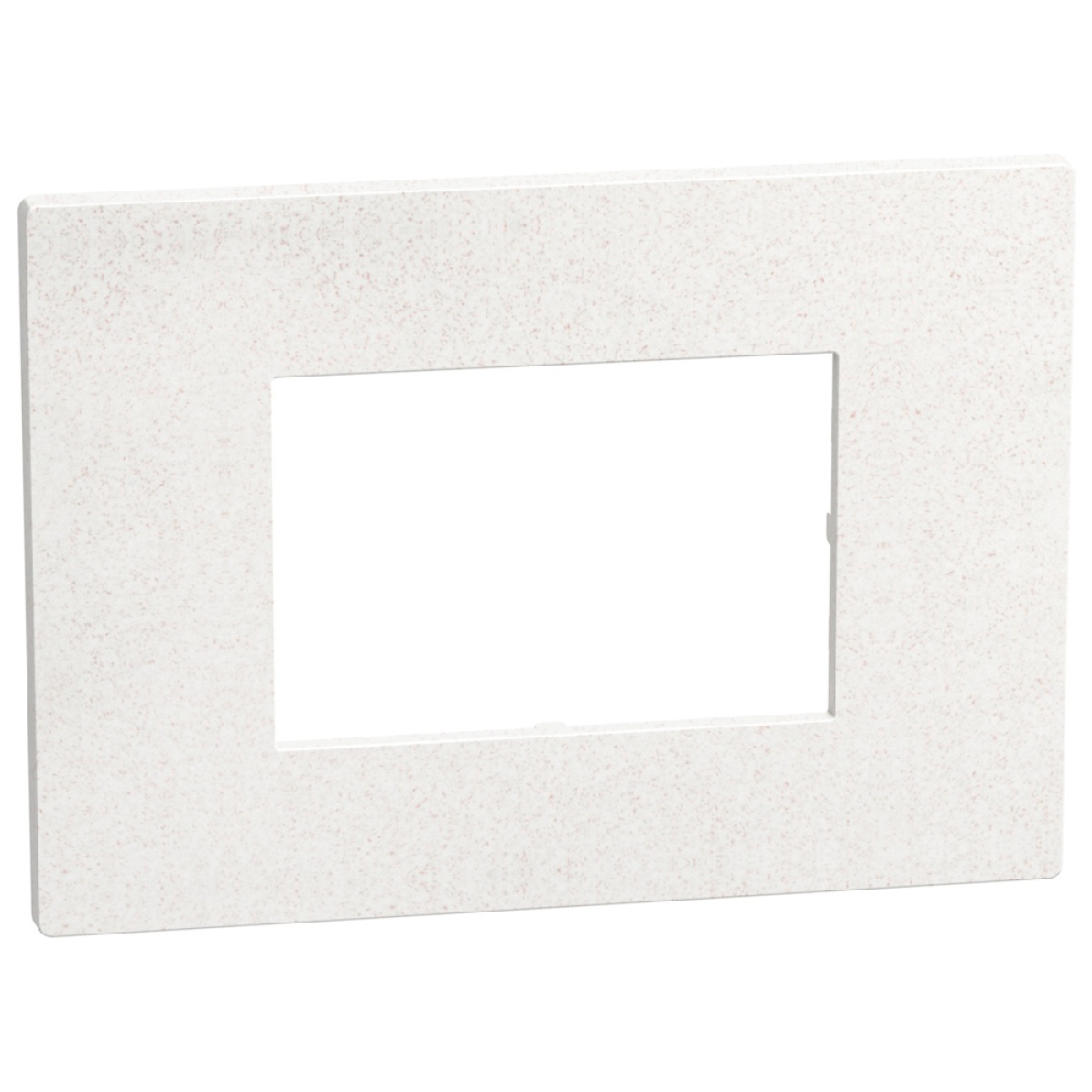 Light Now - Quadro de acabamento - 3 módulos  - White Mica