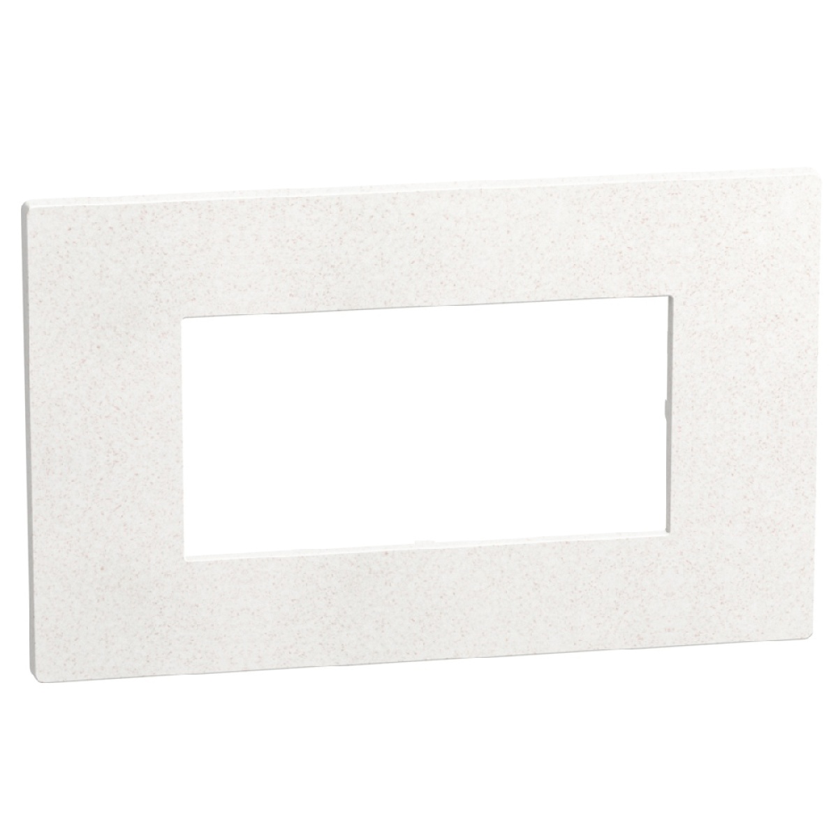 Light Now - Quadro de acabamento - 4 módulos  - White Mica