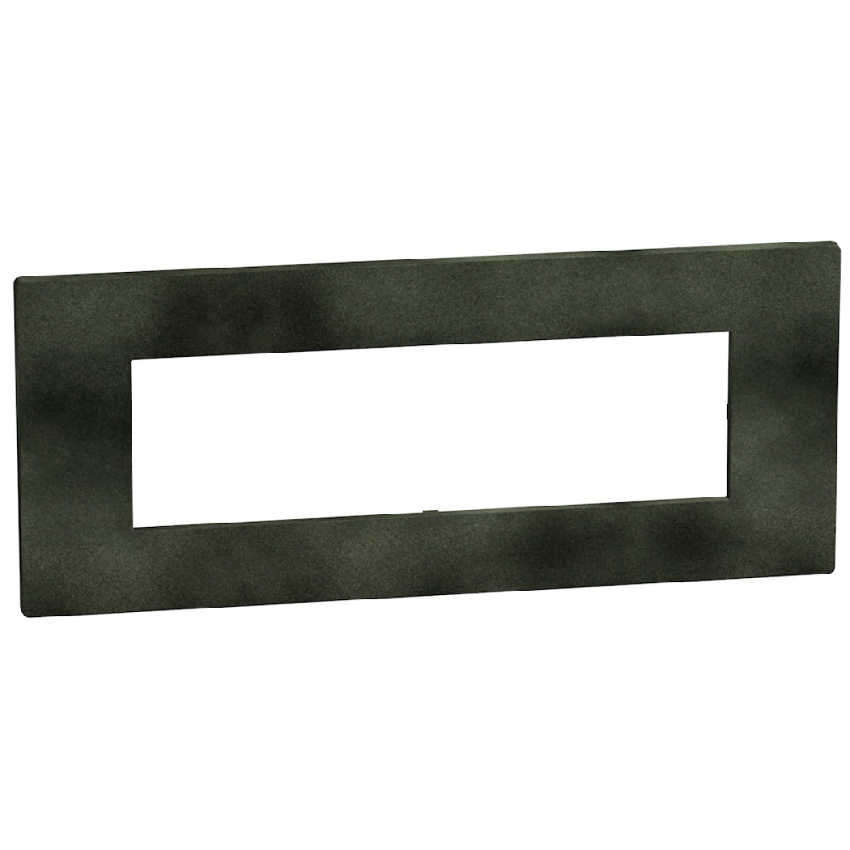 Light Now - Quadro de acabamento - 7 módulos  - Dark Green