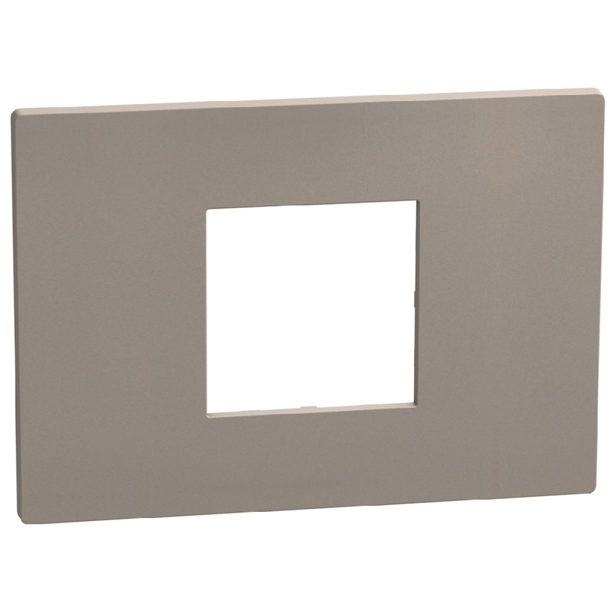 Light Now - Quadro de acabamento - 2 módulos centrados - Stone