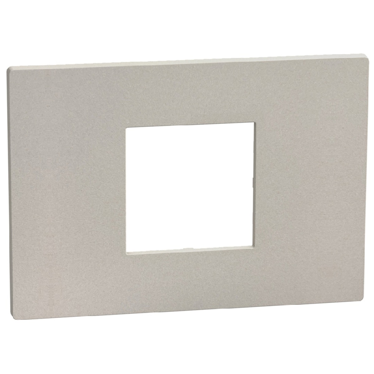 Light Now - Quadro de acabamento - 2 módulos centrados - Sand Stone