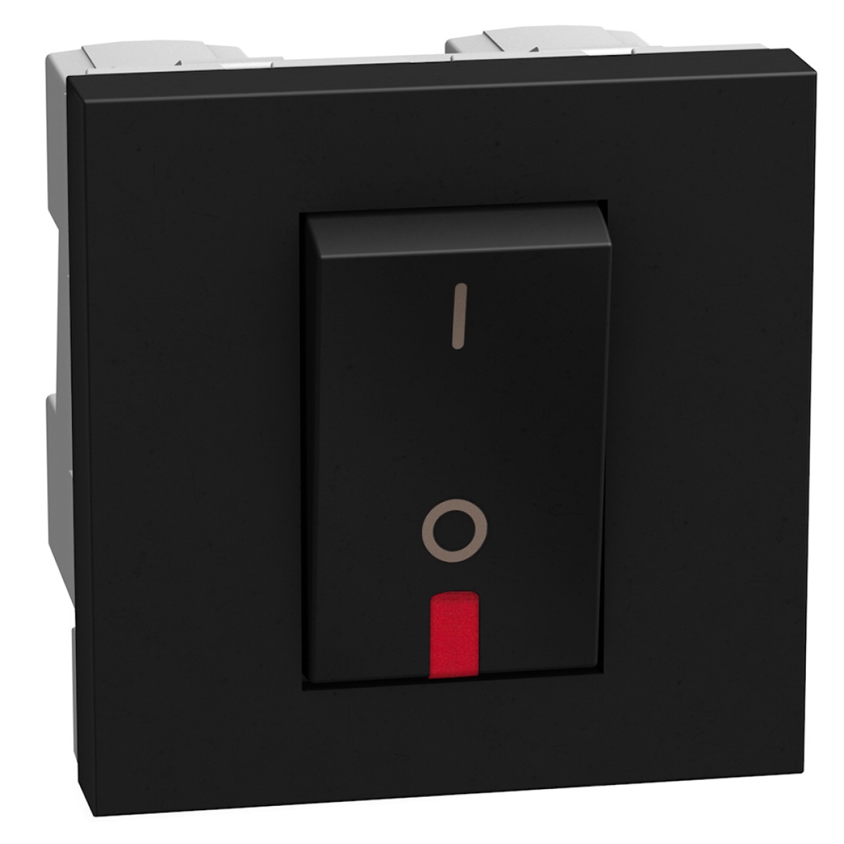 Light Now - Interruptor bipolar 32A - 250V - 2 módulos - Dark