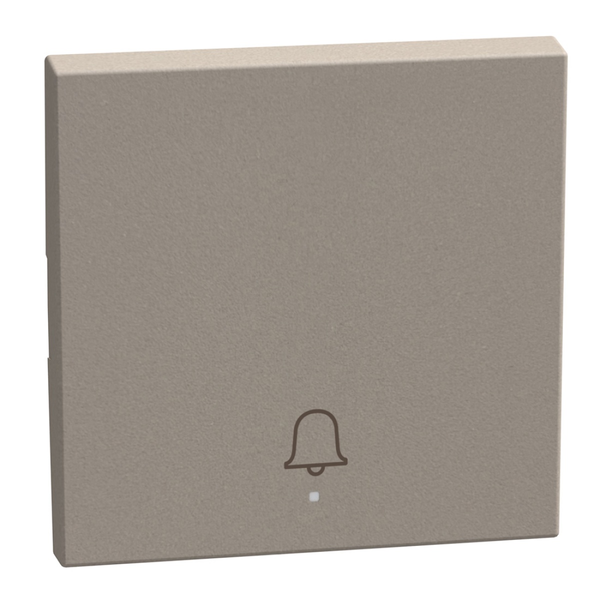 Light Now MYHOME - Tecla com símbolo - Campainha, 1 função, 2 módulos - Stone