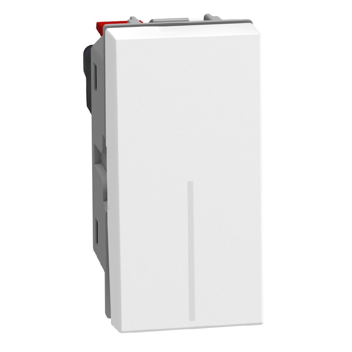 Light Now - Botão simples NANF iluminável - 10A - 250V - 1 módulo - White