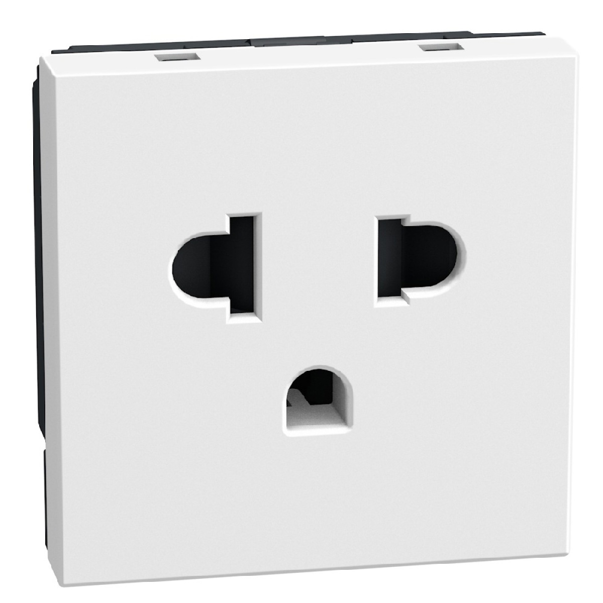 Light Now - Tomada 2PT standard EuroUS - 16A250V - 2 módulos - White