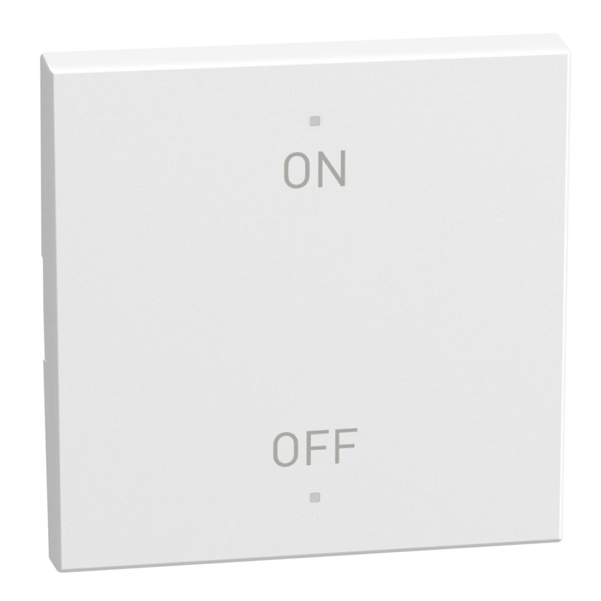 Light Now MYHOME - Tecla com símbolo - ON-OFF, 2 funções, 2 módulos - White