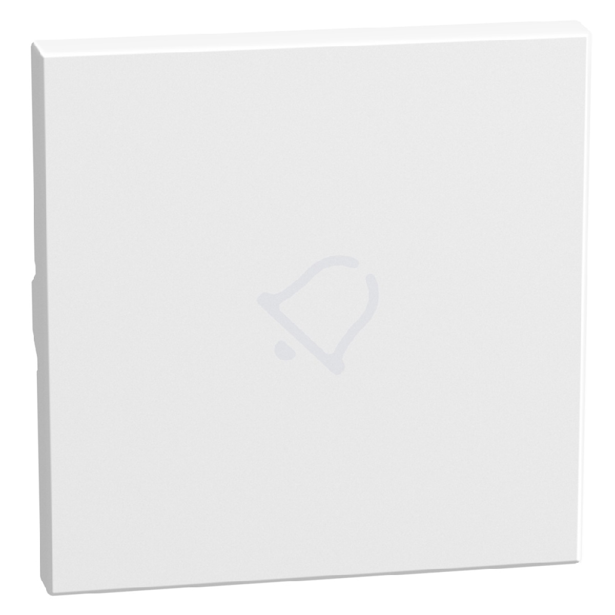 Light Now - Tecla axial com símbolo campainha - 2 módulos - White
