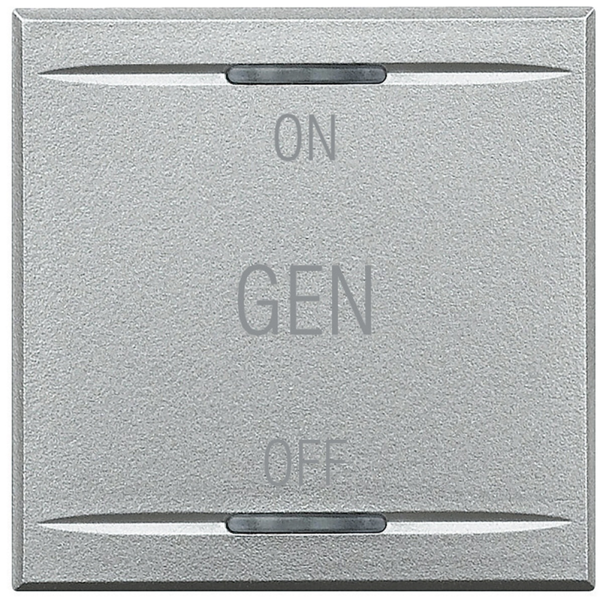 Tecla Axolute MyHOME - símbolo ONOFFGEN - 2 módulos - Tech