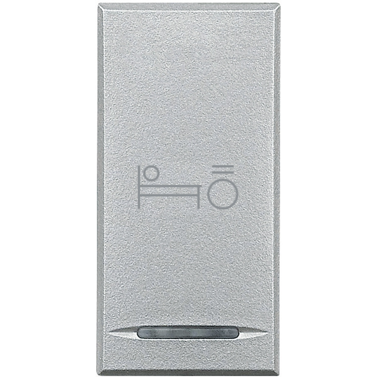 Tecla Axolute MyHOME - símbolo luz cama - 1 módulo - Tech