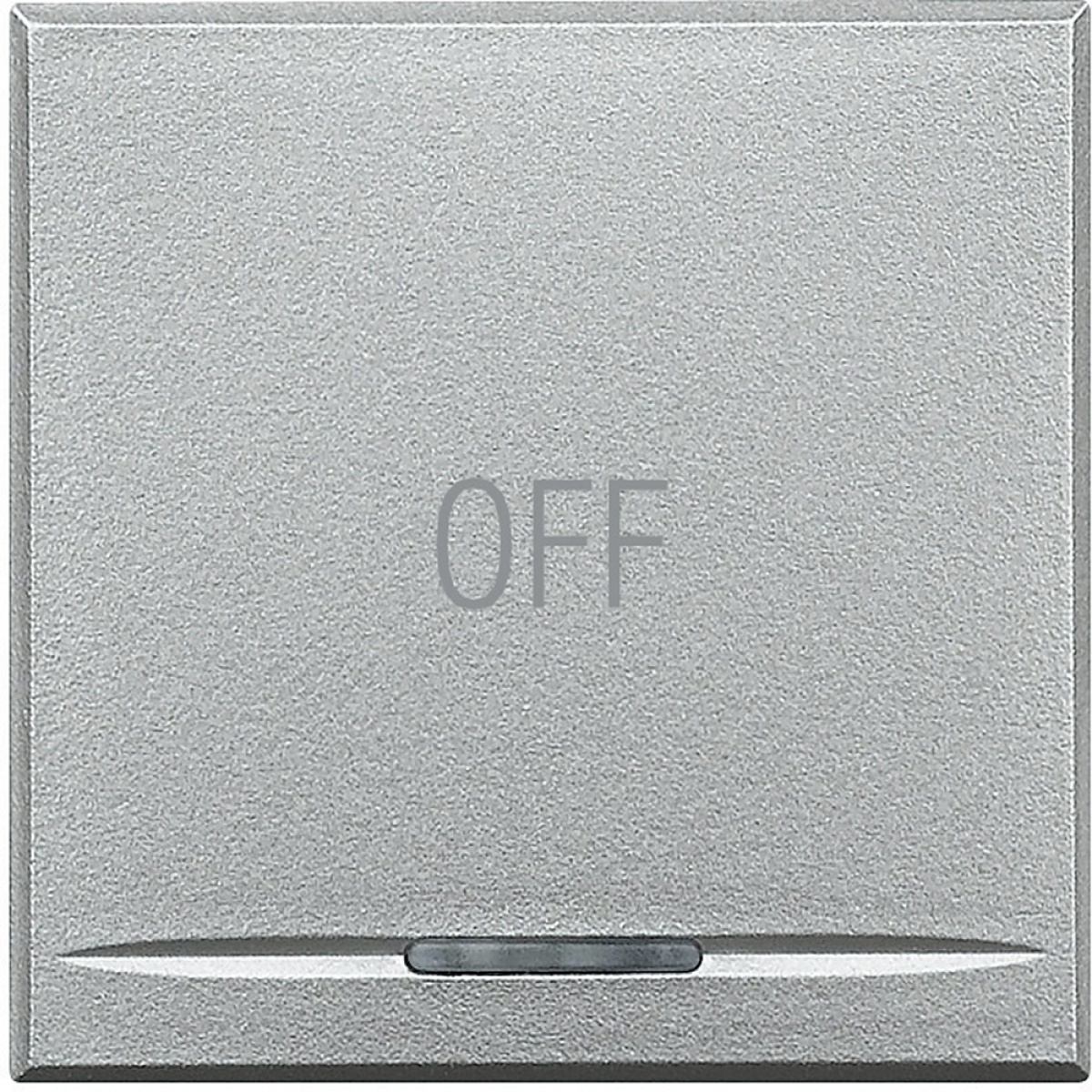 Tecla Axolute MyHOME - símbolo OFF - 2 módulos - Tech