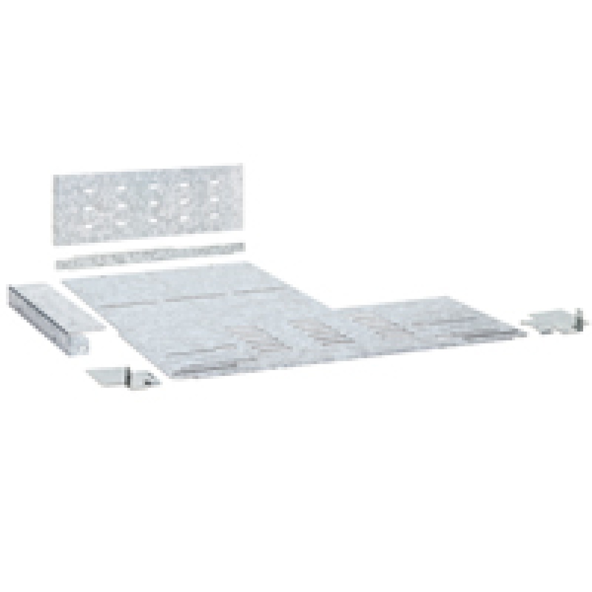 Separação para barramento horizontal para armários XL³ 40006300 prof. 725 mm