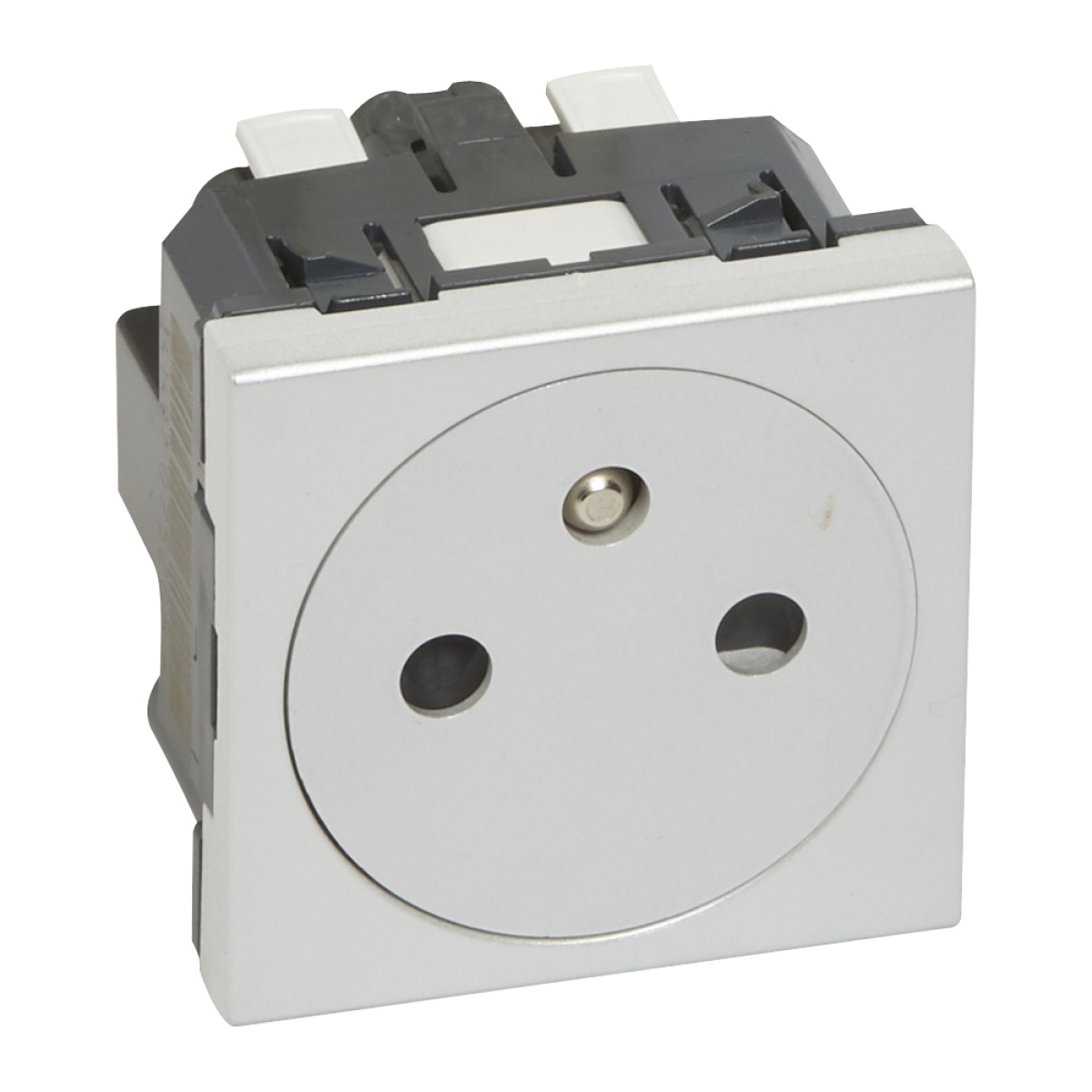 Mosaic - Tomada 2PT - standard Francês - alumínio