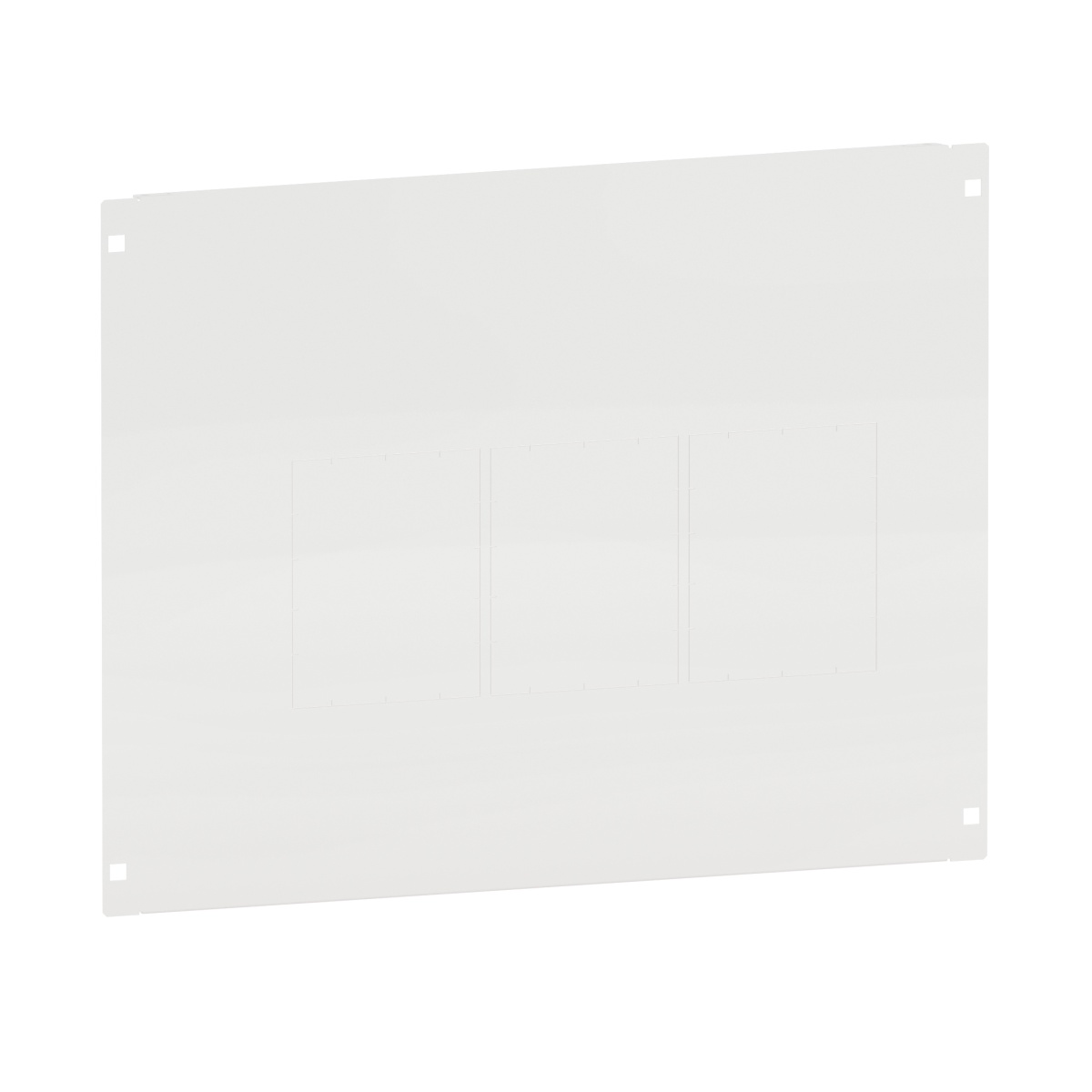 Painel de fixação para DPX3 630 - vertical - 4P - sem diferencial - 24M