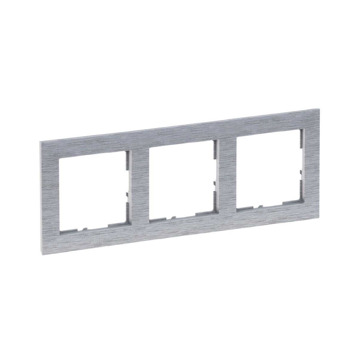 Suno - Quadro triplo, Alumínio escovado