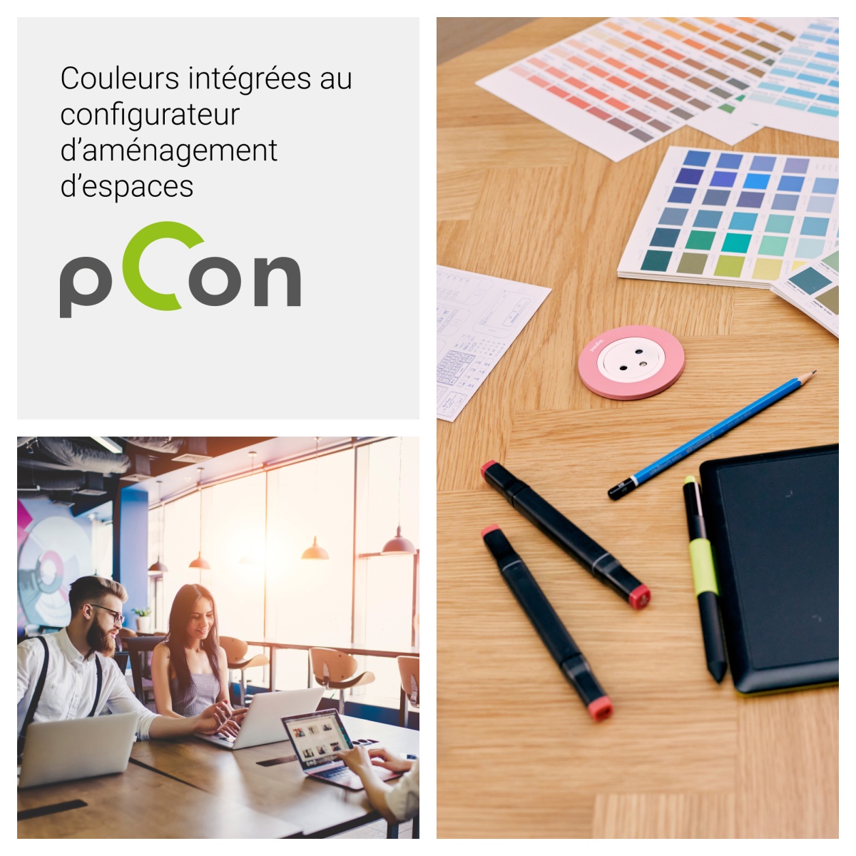 Incara Disq'In - Placa de acabamento para 2 elementos - Metal