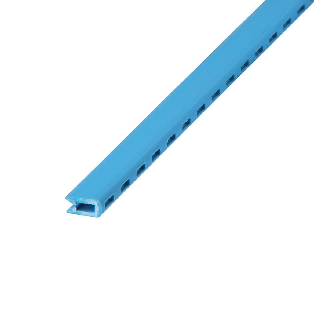 Insulation profile, Plastic, blue
