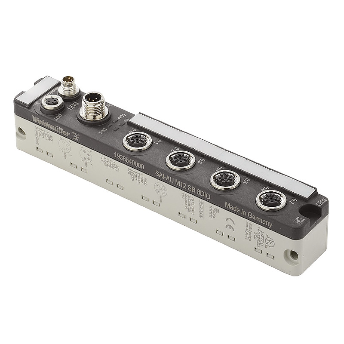 Digital input-output module IO